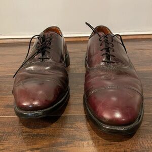 Allen Edmonds Men's Park Avenue Bugundy Dress Shoes Size 11.5 D